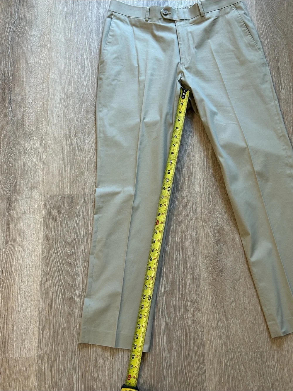 Bar III Tan Cotton Stretch Slim Suit 42R 34x32